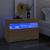 Comode TV cu lumini LED, 2 buc., stejar Sonoma, 60x35x40 cm GartenMobel Dekor