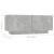 Comodă TV, gri beton, 100x35x40 cm, lemn prelucrat GartenMobel Dekor