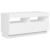 Comodă TV cu lumini LED, alb, 80x35x40 cm GartenMobel Dekor