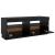 Comodă TV cu lumini LED, negru, 100x35x40 cm GartenMobel Dekor