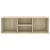 Bancă depozitare de pantofi, stejar sonoma, 105x35x35 cm, PAL GartenMobel Dekor