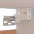Dulap TV montaj pe perete, alb, 30,5x30x30 cm GartenMobel Dekor
