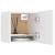 Dulap TV montaj pe perete, alb, 30,5x30x30 cm GartenMobel Dekor