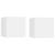 Dulapuri TV montate pe perete, 2 buc., alb, 30,5x30x30 cm GartenMobel Dekor