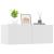 Comode TV, 2 buc., alb, 80x30x30 cm, lemn compozit GartenMobel Dekor
