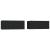Comode TV, 2 buc., negru, 80x30x30 cm, lemn compozit GartenMobel Dekor