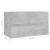 Dulap de chiuvetă, gri beton, 80x38,5x45 cm, PAL GartenMobel Dekor