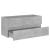 Dulap de chiuvetă, gri beton, 100x38,5x45 cm, PAL GartenMobel Dekor