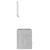 Set mobilier de baie, 2 piese, gri beton, PAL  GartenMobel Dekor