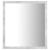 Oglindă de baie cu LED, gri beton, 40x8,5x37 cm, acril GartenMobel Dekor