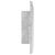 Oglindă de baie cu LED, gri beton, 40x8,5x37 cm, acril GartenMobel Dekor