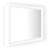 Oglindă de baie cu LED, alb, 60x8,5x37 cm, acril GartenMobel Dekor