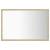Oglindă de baie cu LED, stejar sonoma, 60x8,5x37 cm, acril GartenMobel Dekor
