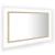 Oglindă de baie cu LED, stejar sonoma, 80x8,5x37 cm, acril GartenMobel Dekor