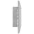 Oglindă de baie cu LED, gri beton, 80x8,5x37 cm, acril GartenMobel Dekor