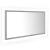 Oglindă de baie cu LED, gri beton, 90x8,5x37 cm, acril GartenMobel Dekor
