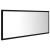 Oglindă de baie cu LED, negru, 100x8,5x37 cm, acril GartenMobel Dekor