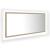 Oglindă de baie cu LED, stejar sonoma, 100x8,5x37 cm, acril GartenMobel Dekor