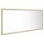 Oglindă de baie cu LED, stejar sonoma, 100x8,5x37 cm, acril GartenMobel Dekor
