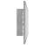 Oglindă de baie cu LED, gri beton, 100x8,5x37 cm, acril GartenMobel Dekor