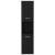 Dulap de baie, negru, 30x30x130 cm, lemn prelucrat GartenMobel Dekor