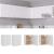 Dulapuri suspendate, 2 buc., alb, 50x31x60 cm, PAL GartenMobel Dekor