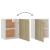 Dulapuri suspendate, 2 buc., stejar Sonoma, 50x31x60 cm, PAL GartenMobel Dekor