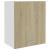 Dulapuri suspendate, 2 buc., stejar Sonoma, 50x31x60 cm, PAL GartenMobel Dekor