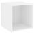 Dulap de perete, alb, 37x37x37 cm, lemn prelucrat GartenMobel Dekor