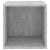 Dulapuri de perete, 2 buc., gri beton, 37x37x37 cm, PAL GartenMobel Dekor