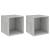 Dulapuri de perete, 2 buc., gri beton, 37x37x37 cm, PAL GartenMobel Dekor