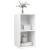 Dulap TV montat pe perete, alb, 37x37x72 cm, PAL GartenMobel Dekor