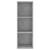 Dulap TV montat pe perete, gri beton, 37x37x107 cm, PAL GartenMobel Dekor