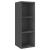 Dulap TV montat pe perete, gri extralucios, 37x37x107 cm, PAL GartenMobel Dekor