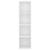 Dulap TV montat pe perete, alb, 37x37x142,5 cm, PAL GartenMobel Dekor