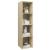 Dulap TV montat pe perete, stejar Sonoma, 37x37x142,5 cm, PAL GartenMobel Dekor
