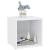 Comode TV, 2 buc., alb, 37x35x37 cm, PAL  GartenMobel Dekor
