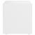 Comode TV, 2 buc., alb, 37x35x37 cm, PAL  GartenMobel Dekor
