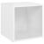 Comode TV, 2 buc., alb, 37x35x37 cm, PAL  GartenMobel Dekor