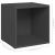 Comode TV, 4 buc., gri, 37x35x37 cm, PAL  GartenMobel Dekor