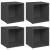 Comode TV, 4 buc., gri, 37x35x37 cm, PAL  GartenMobel Dekor