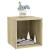 Comode TV, 2 buc., stejar sonoma, 37x35x37 cm, PAL  GartenMobel Dekor
