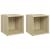 Comode TV, 2 buc., stejar sonoma, 37x35x37 cm, PAL  GartenMobel Dekor