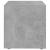 Comode TV, 4 buc., gri beton, 37x35x37 cm, PAL  GartenMobel Dekor