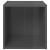 Comode TV, 4 buc., gri extralucios, 37x35x37 cm, PAL  GartenMobel Dekor