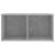 Comodă TV, gri beton, 72x35x36,5 cm, PAL GartenMobel Dekor
