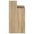 Birou cu lumini LED, stejar sonoma, 97x90x45 cm, lemn compozit GartenMobel Dekor