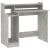 Birou cu lumini LED, gri beton, 97x90x45 cm, lemn compozit GartenMobel Dekor