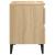 Noptiere, 2 buc., stejar sonoma, 40x35x50 cm, lemn prelucrat GartenMobel Dekor