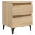 Noptiere, 2 buc., stejar sonoma, 40x35x50 cm, lemn prelucrat GartenMobel Dekor